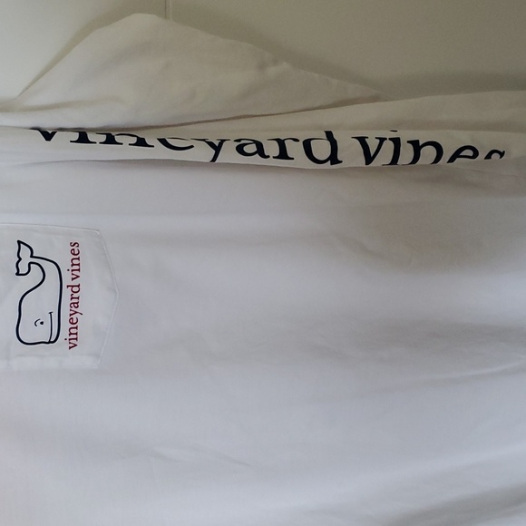 Vineyard Vines Size L Happy Holidays Christmas Long Sleeve Tee Shirt - Picture 4 of 5